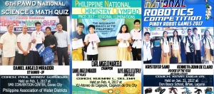 6th PAWD National Quiz, PNCO Regionals and Pinoy Robot Games; impressed by SRC