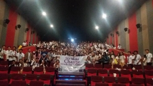 PSHS-SRC Students, faculty and staff at Cinema 1, KCC Mall of Marbel after the block screening of the movie “Hidden Figures”